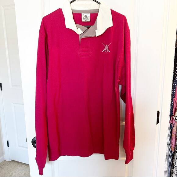 Ruck-it Other - Ruck-It Rugby Wear Sports Cotton Long Sleeve Polo Shirt‎